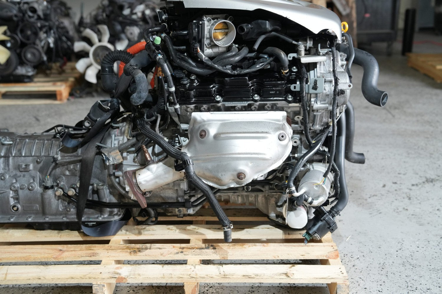 JDM 2012-2013 INFINITI M35H 3.5L V6 VQ35HR RWD HYBRID ENGINE ONLY