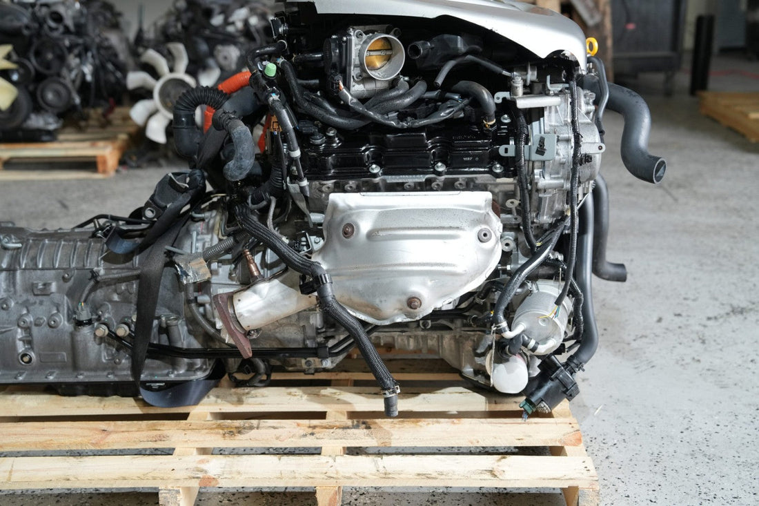 JDM 2012-2013 INFINITI M35H 3.5L V6 VQ35HR RWD HYBRID ENGINE ONLY