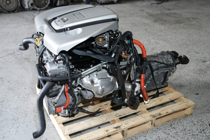JDM 2012-2013 INFINITI M35H 3.5L V6 VQ35HR RWD HYBRID ENGINE ONLY